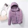 Roisin | Light Quilted Hoodie Jacket - S