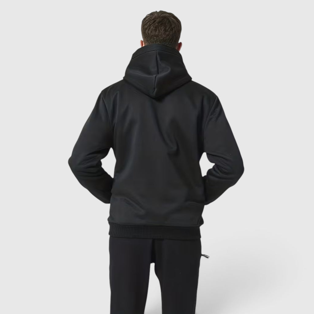 Elliot | Men's Full-Zip Winter Hoodie Jacket Soft Fleece Sherpa Lined