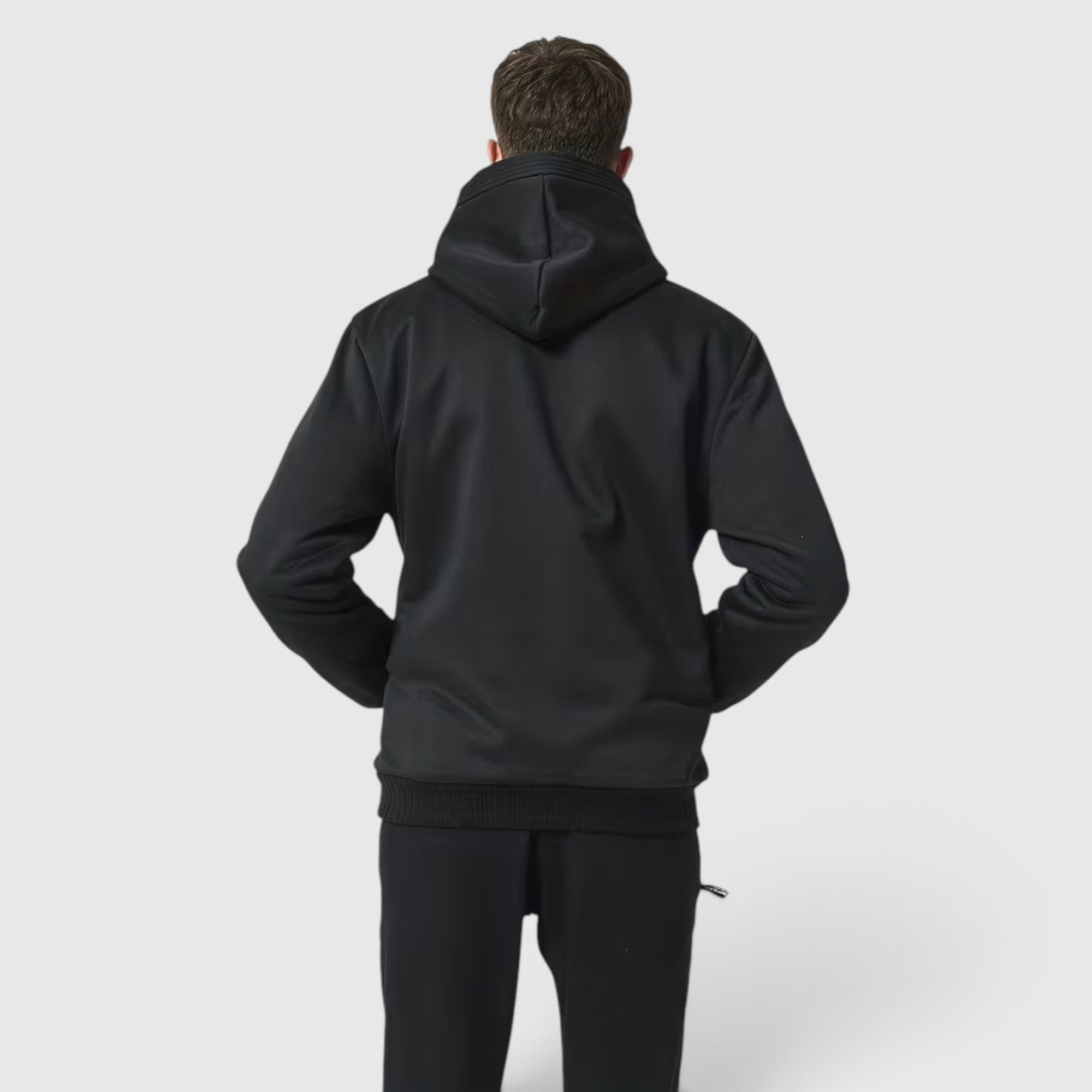 Elliot | Men's Full-Zip Winter Hoodie Jacket Soft Fleece Sherpa Lined