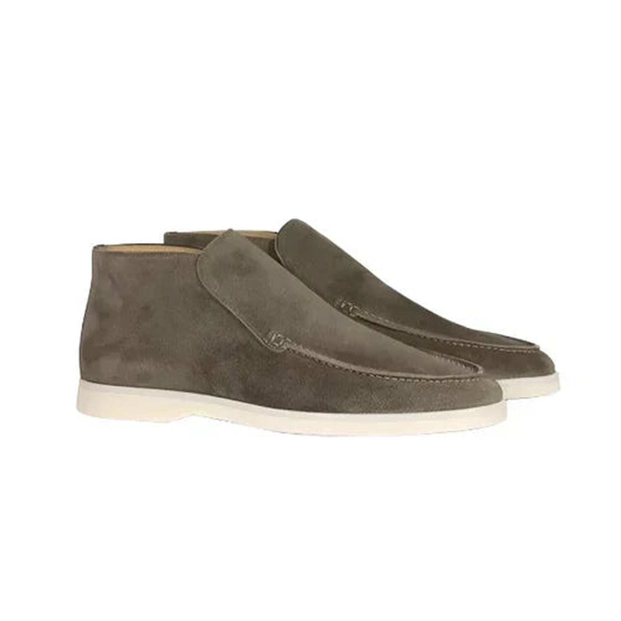 Elsie 2 | Suede Shoes - Olive