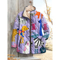 Priya | Casual Dog Print Jacket - Multicolor