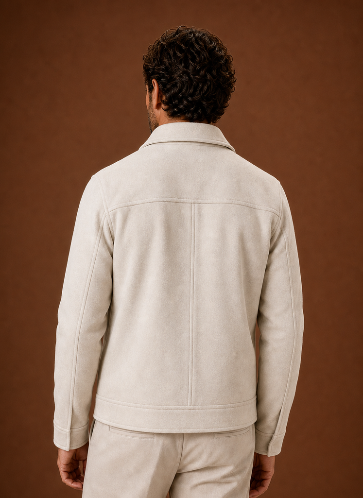 James | Men's Button-Front Casual Shirt Jacket