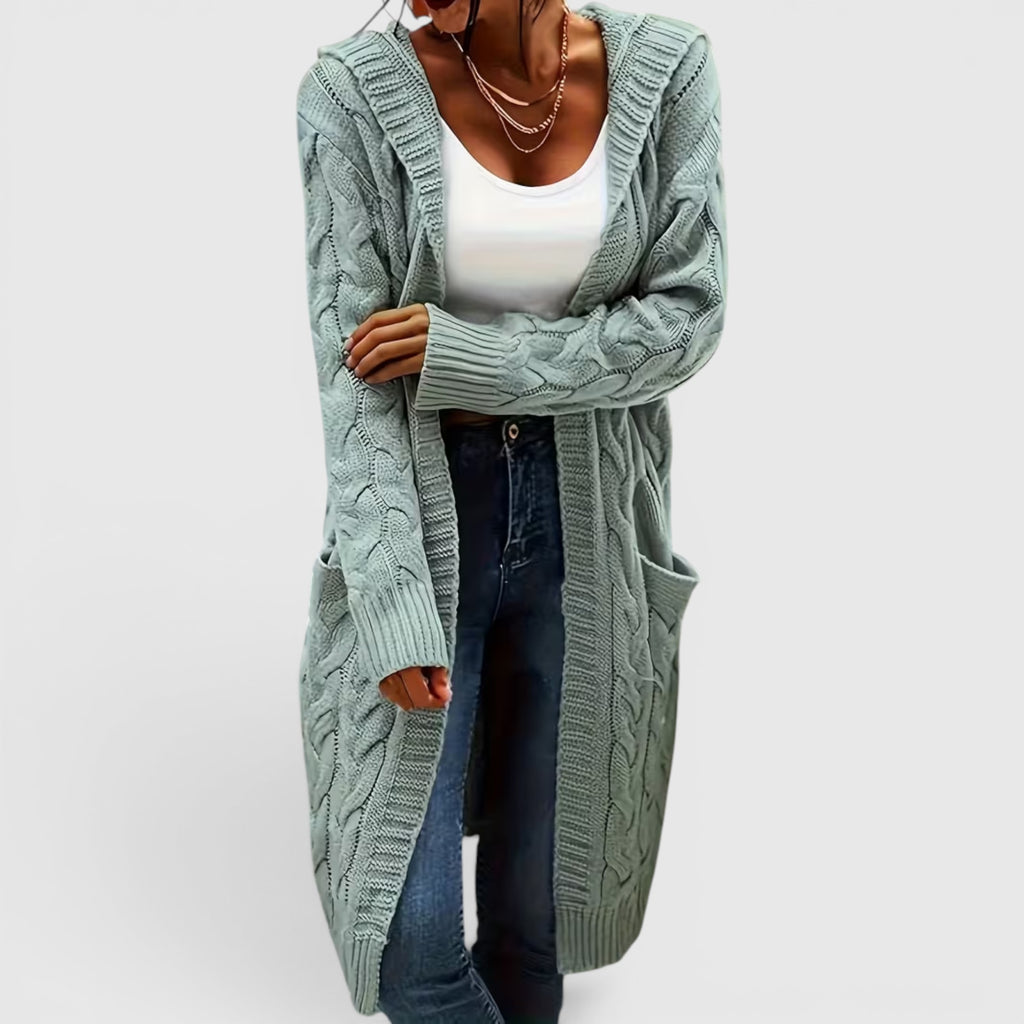 Ellmont London | Women's Breathable Casual Office Long Sweater