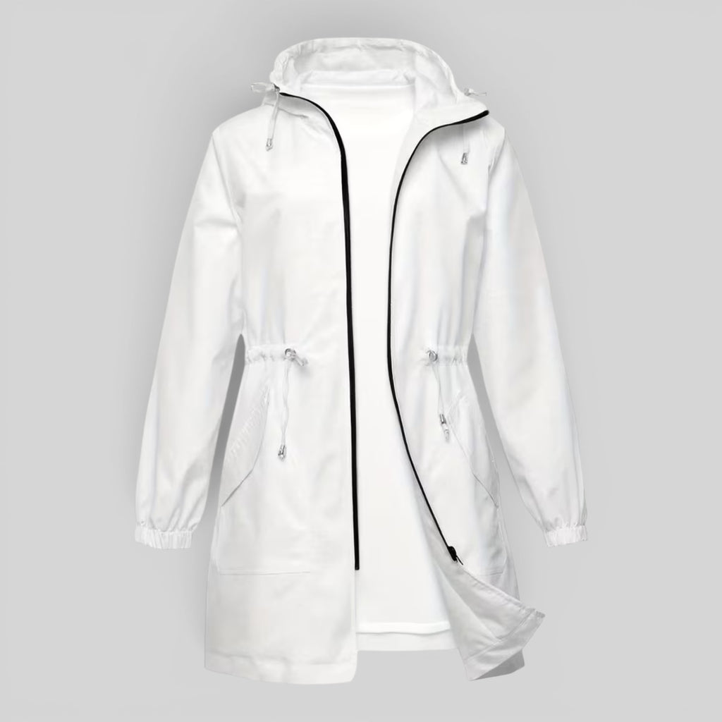 Ellmont London | Women's Waterproof Trench Coat Full Zip Outdoor Rain Jacket