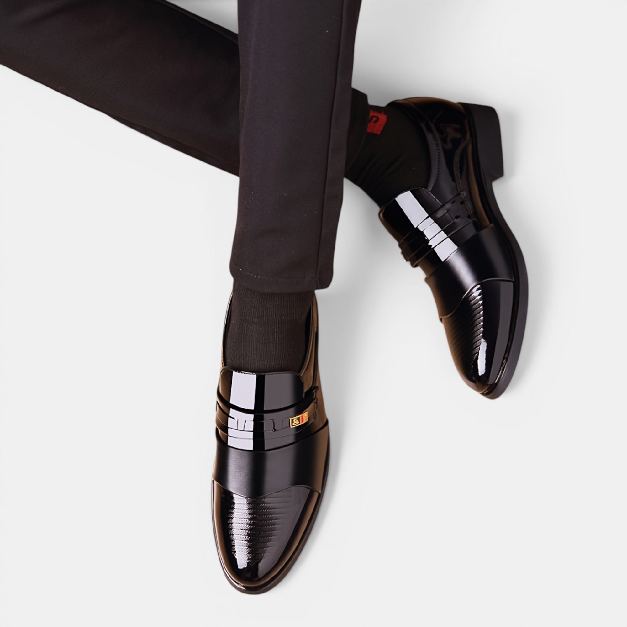 Ellmont London | Men's Slip-On Polished Formal Loafers Shoes for Business Wear