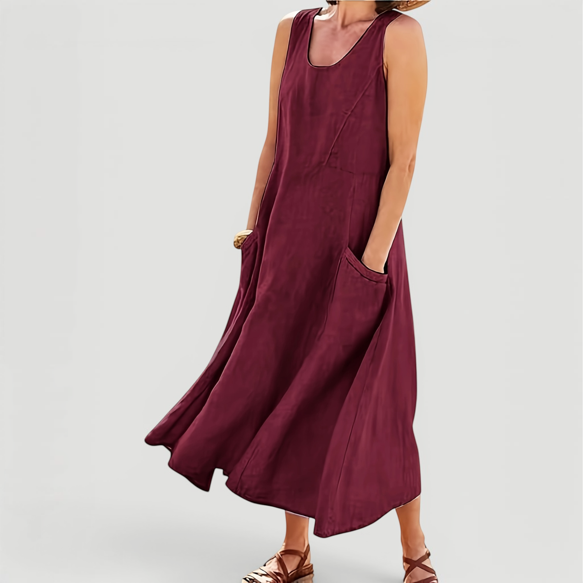 Ellmont London | Women’s Cotton Summer Dress Comfortable Fit