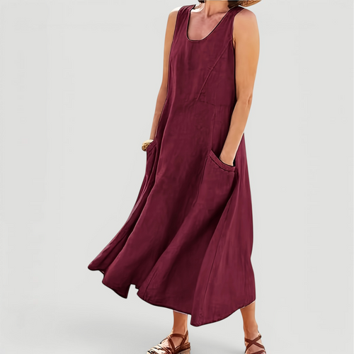 Chloe | Women’s Cotton Summer Dress Comfortable Fit