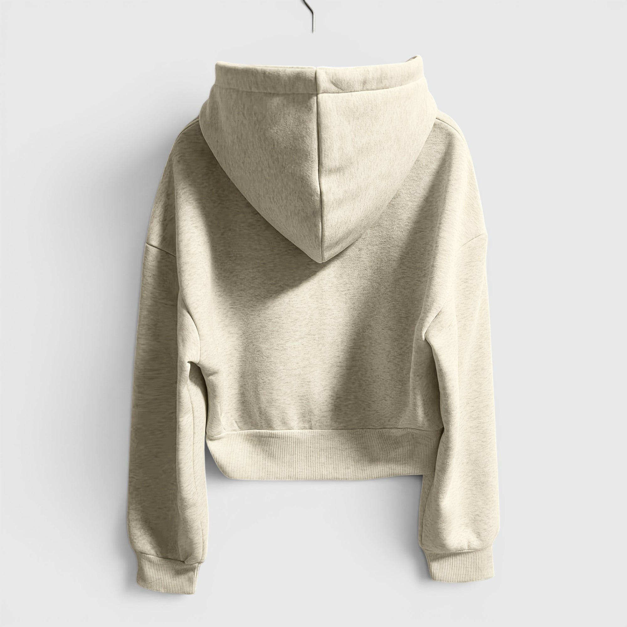 Ellmont London | Women's Hooded Vest Bat Sleeve Cardigan Casual Zip Jacket