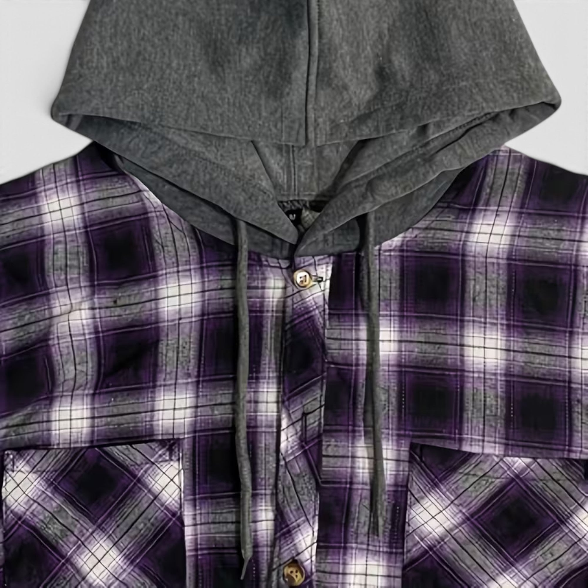 Nicholas | Men's Hooded Flannel Shirt Jacket – Everyday Plaid Layer
