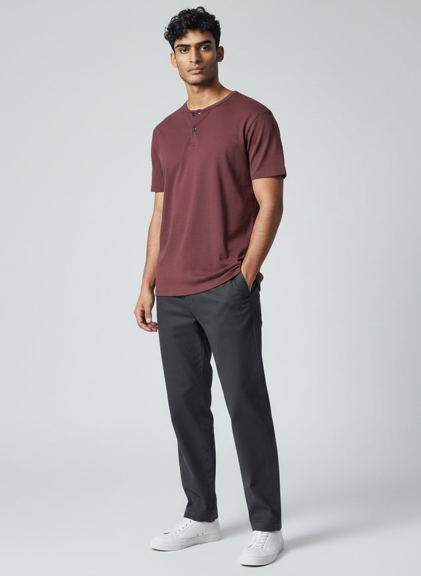 Ellmont London | Men’s Minimal Summer Shirt Clean Casual Fit