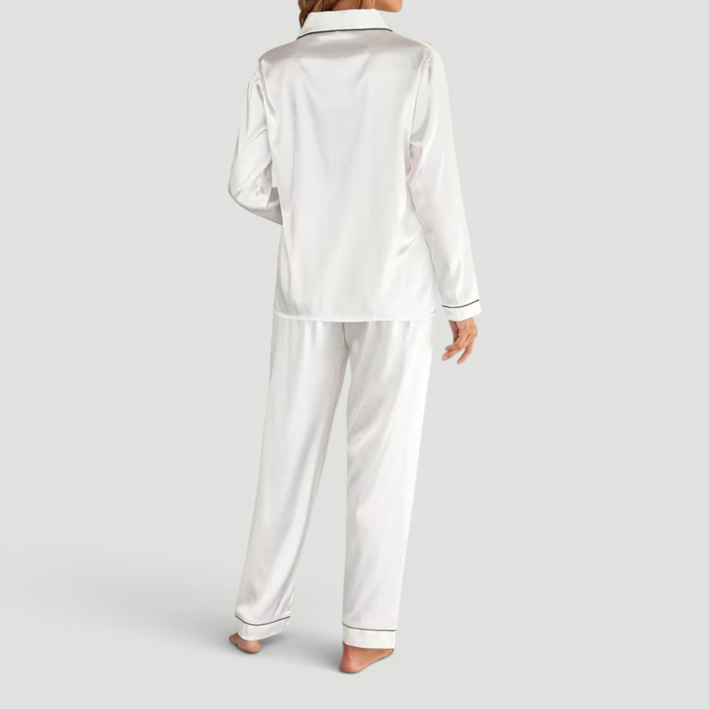 Ellmont London | Women’s Elegant Two Piece Pajama Lounge Set