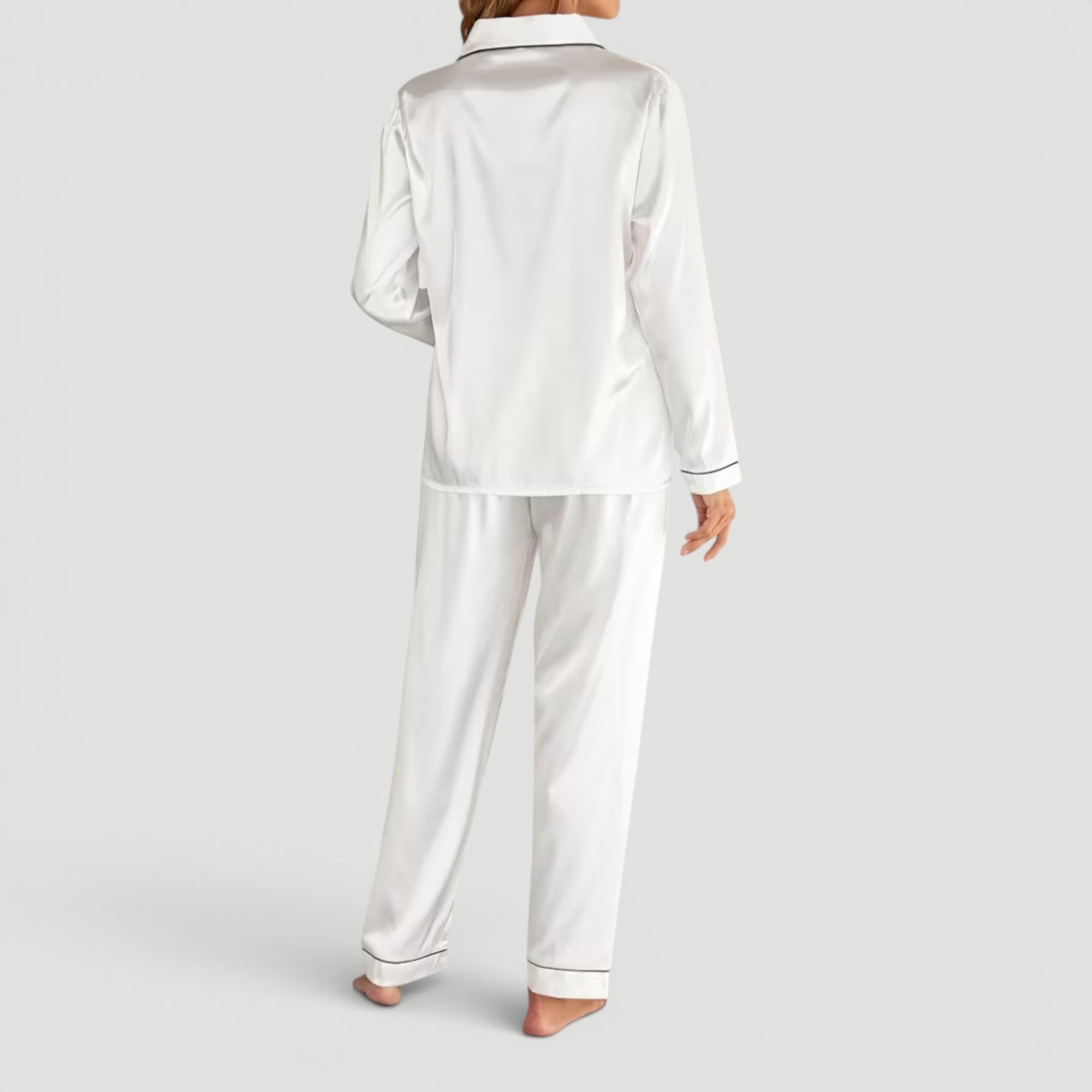 Ellmont London | Women’s Elegant Two Piece Pajama Lounge Set