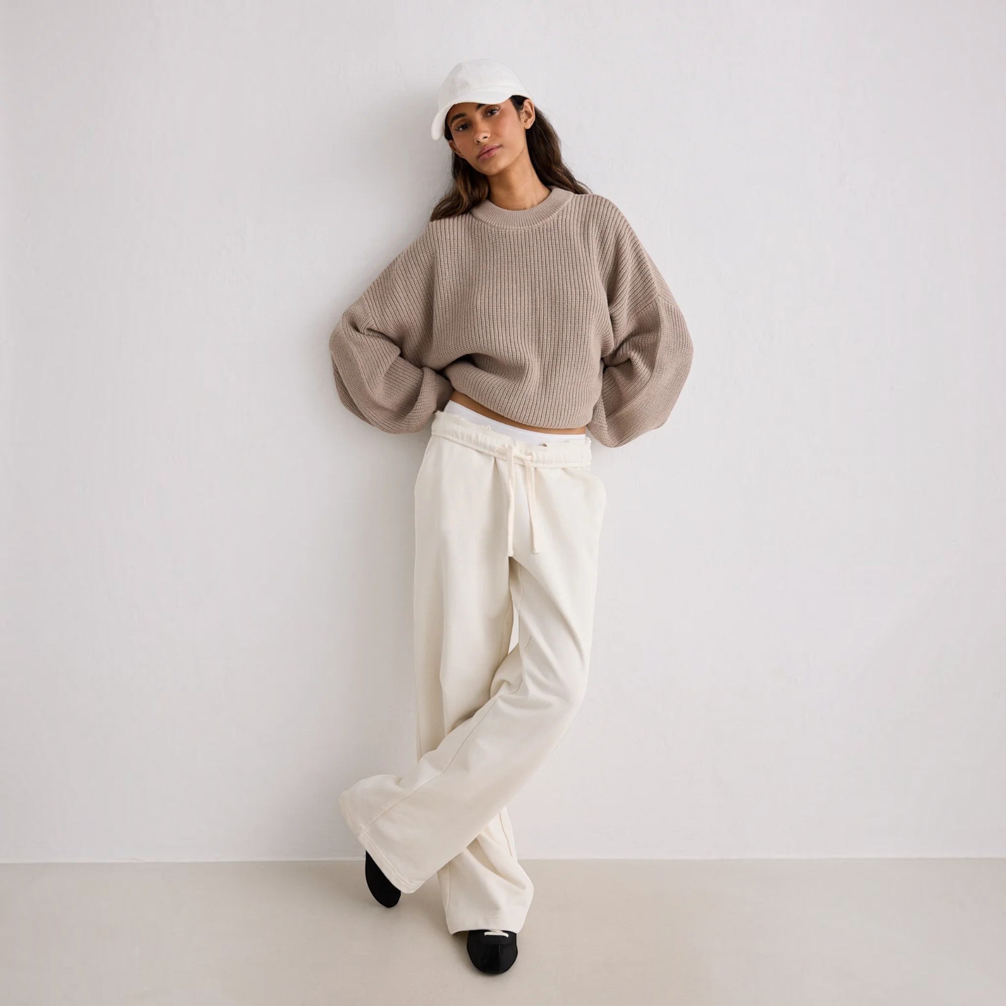 Ellmont London | Women's Cashmere Pullover Relaxed Fit Luxury Winter Sweater