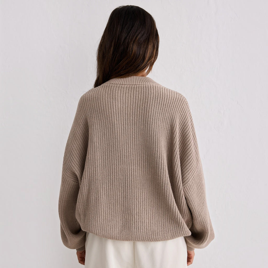 Ellmont London | Women's Cashmere Pullover Relaxed Fit Luxury Winter Sweater