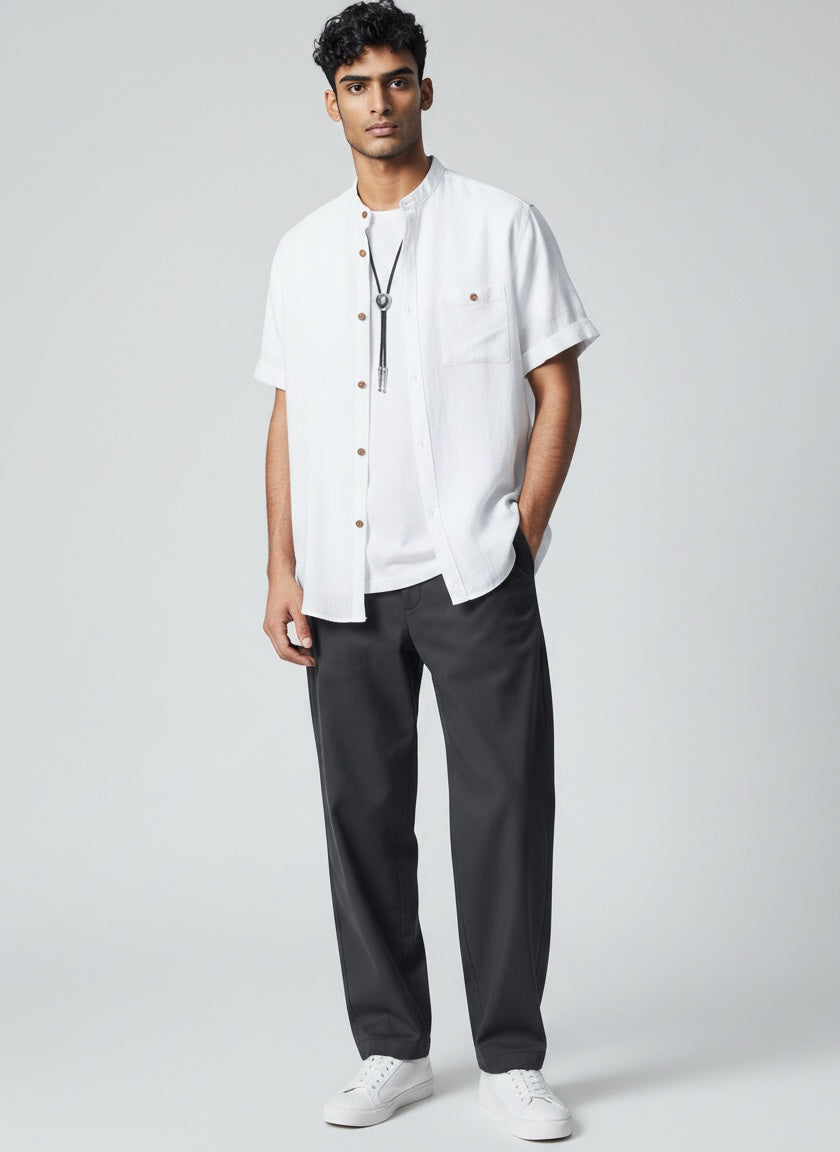 Ellmont London | Men’s Cotton Summer Shirt Comfortable Fit