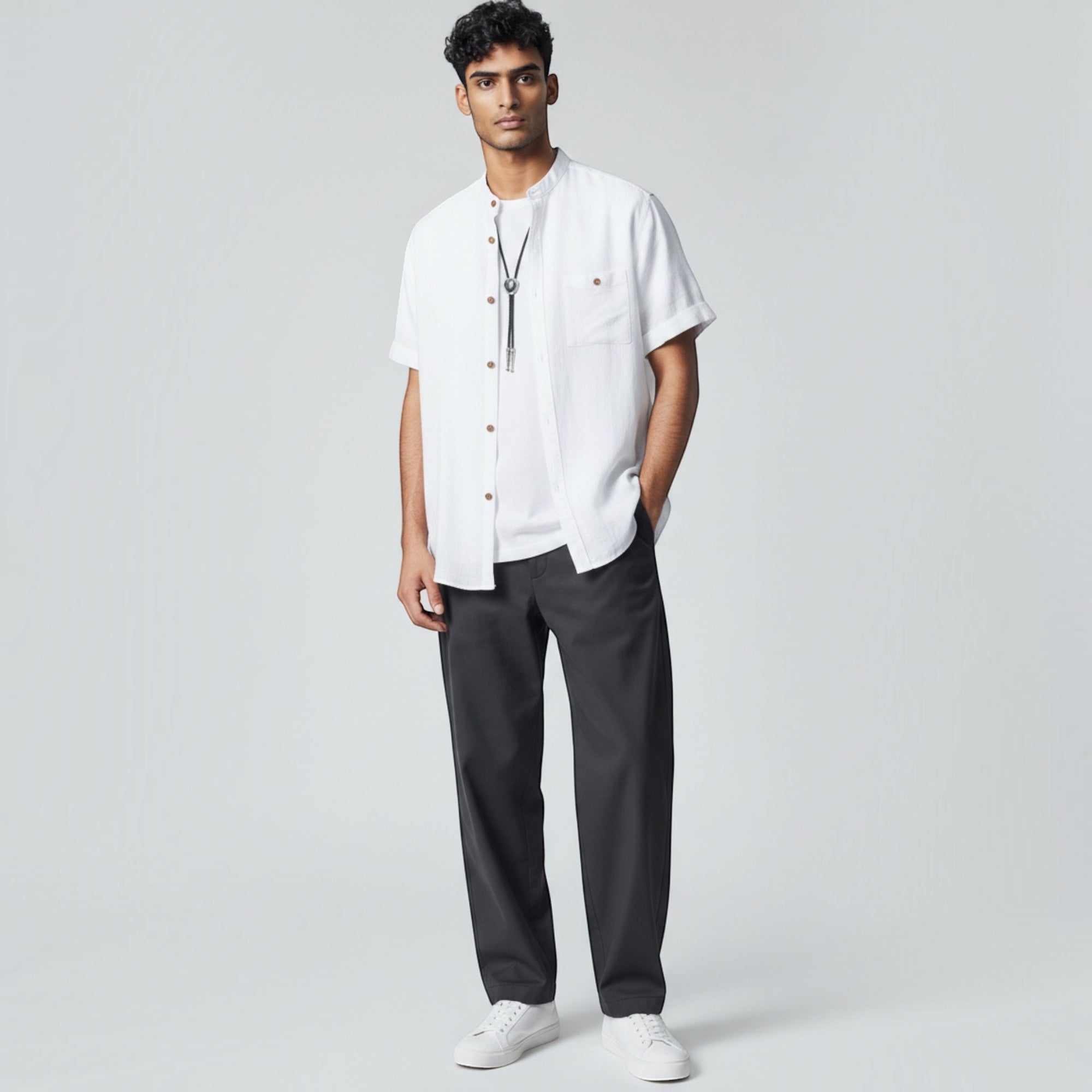 Ellmont London | Men’s Cotton Summer Shirt Comfortable Fit