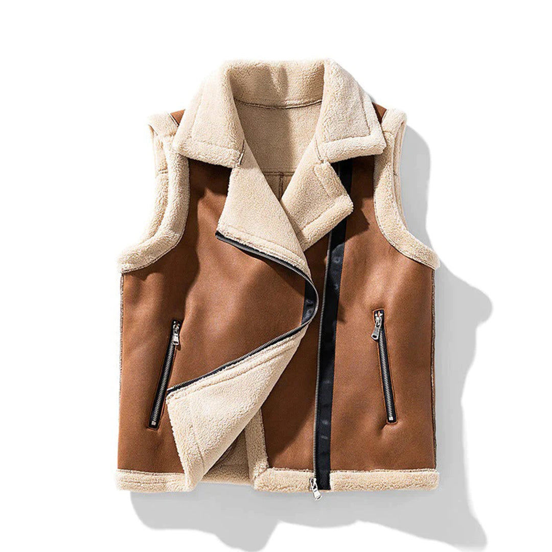 Grace | Cozy And Stylish Sherpa Fleece Vest