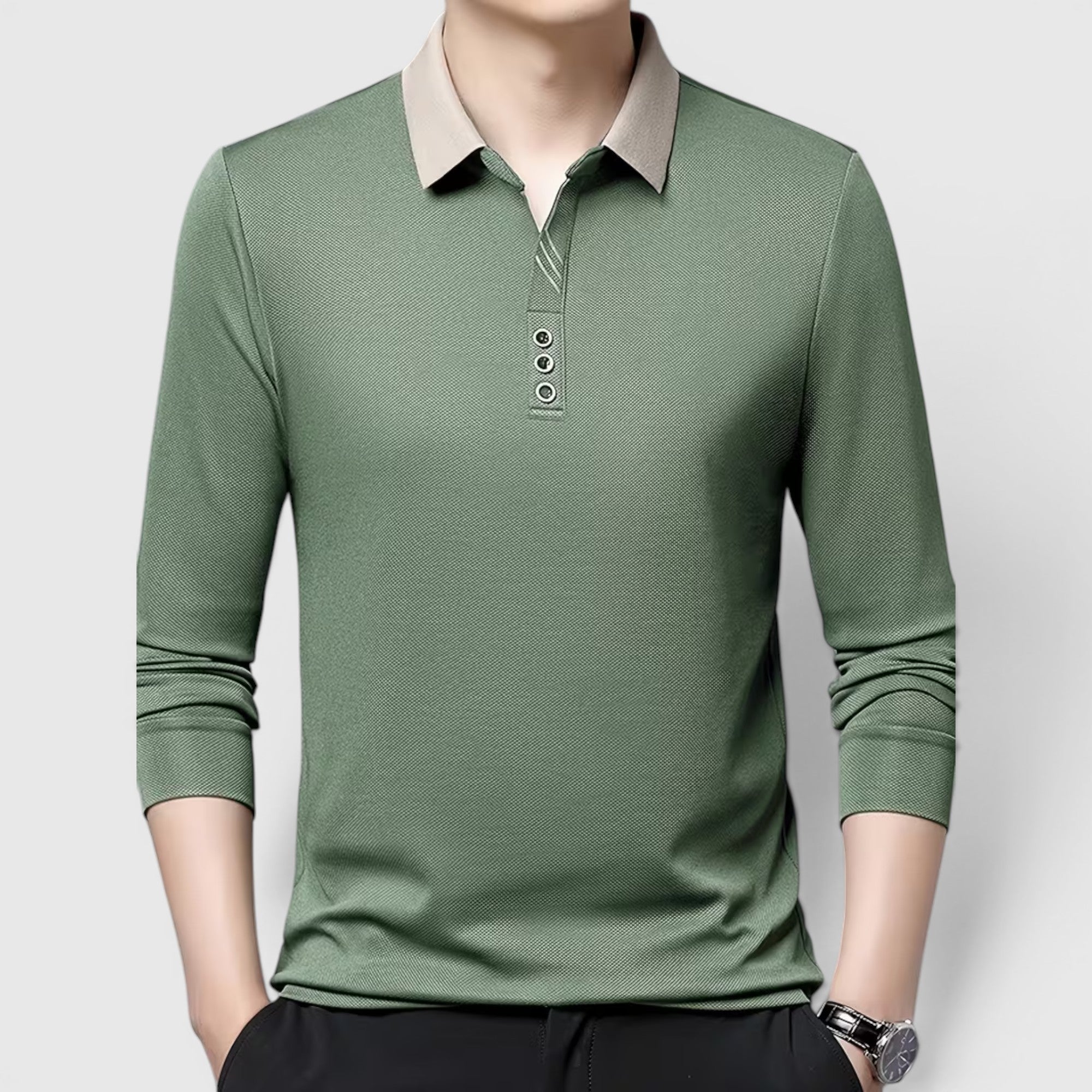 Graham | Men's Button Up Decoration Shirt Regular Fit Lightweight Shirt