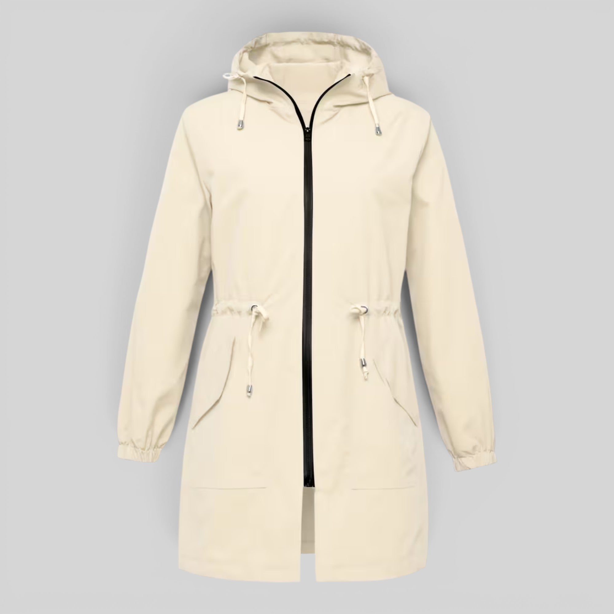 Ellmont London | Women's Waterproof Trench Coat Full Zip Outdoor Rain Jacket