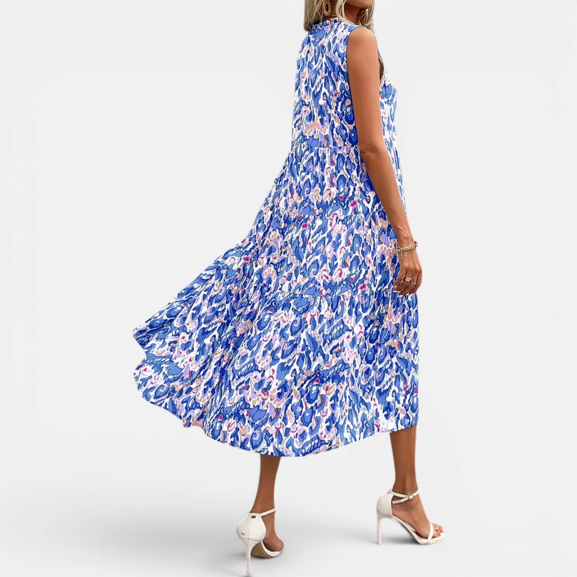 Ellmont London | Women's Lightweight Sleeveless Boho Dress for Summer