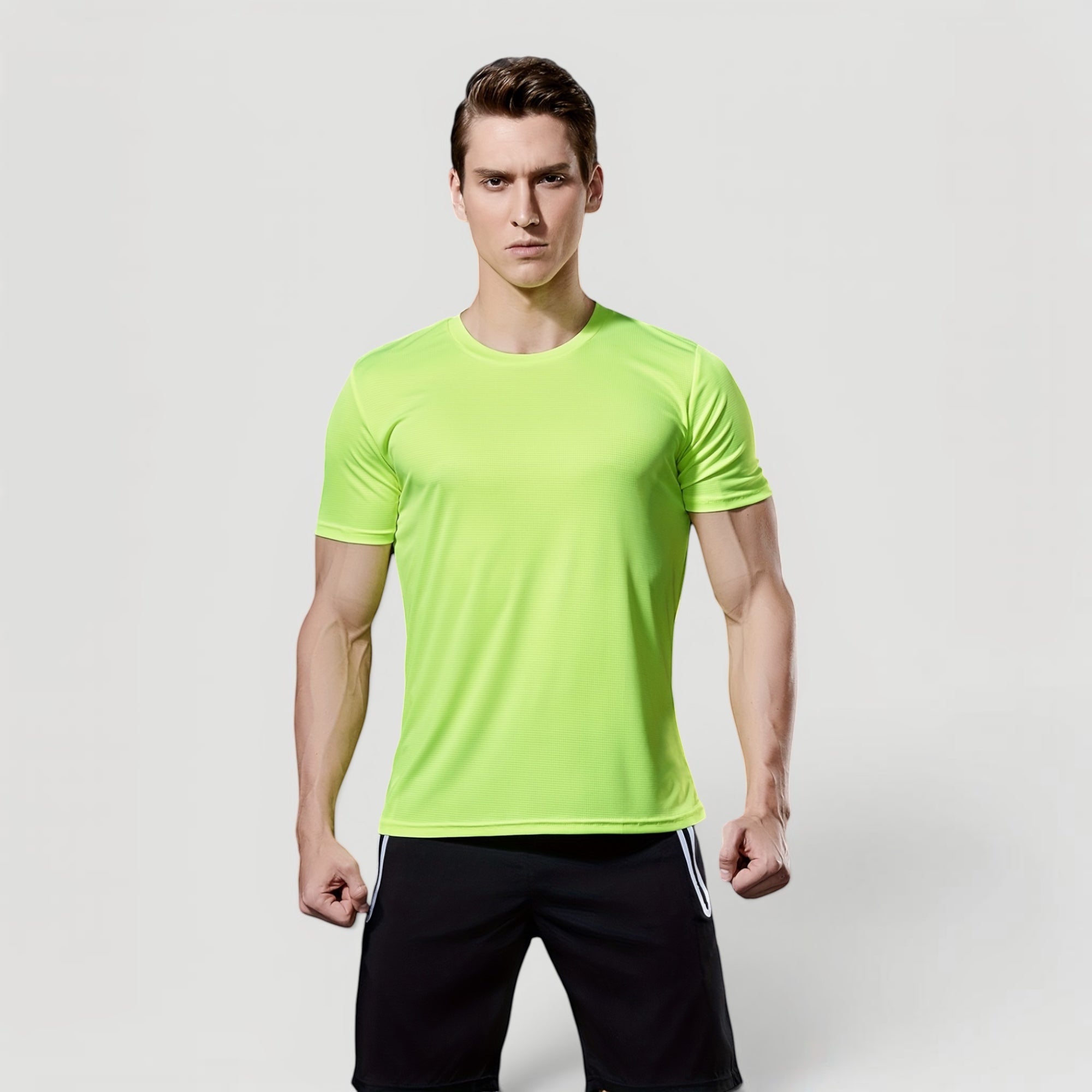 Ellmont London | Men's Quick Dry Gym T-Shirt Lightweight Breathable Workout Shirt