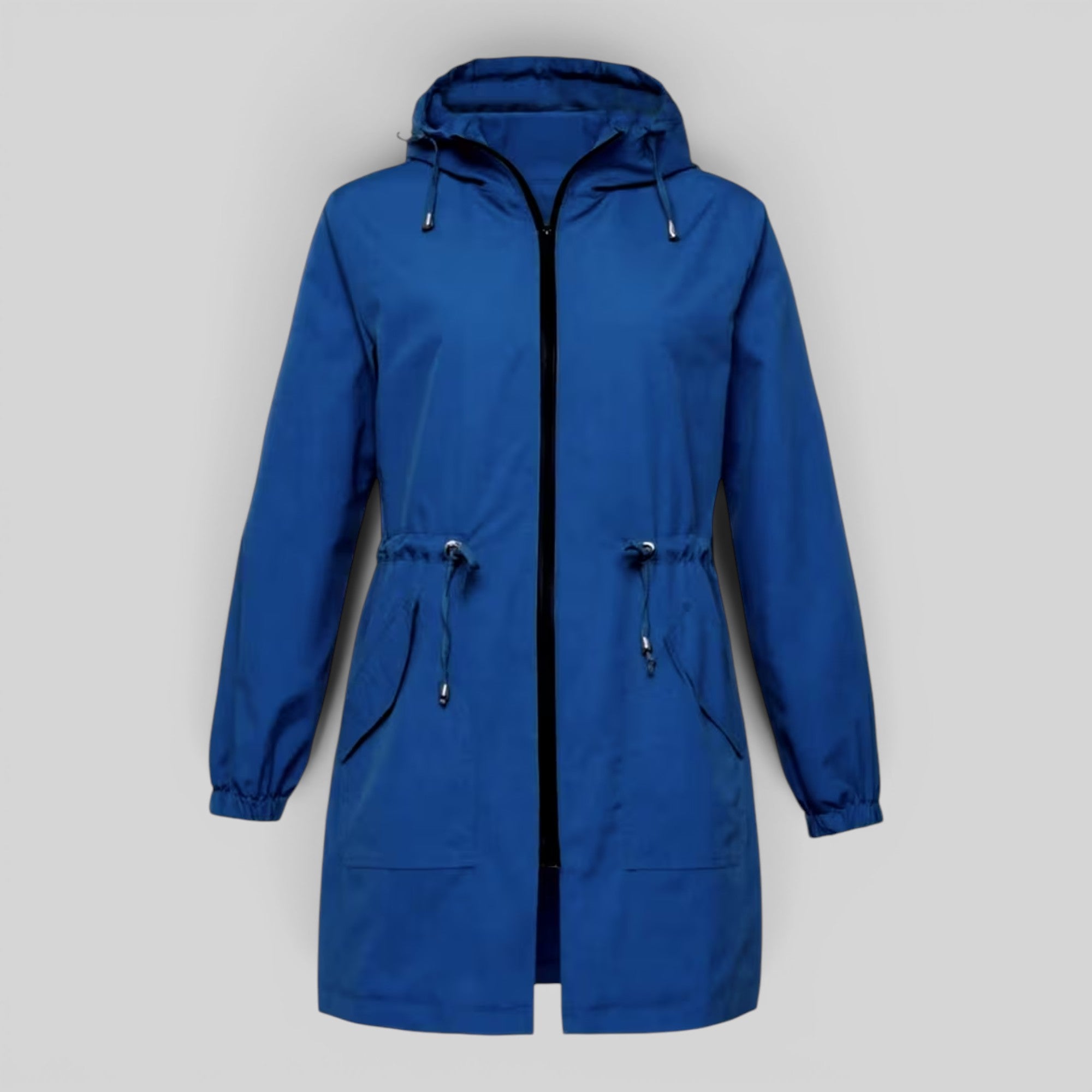 Ellmont London | Women's Waterproof Trench Coat Full Zip Outdoor Rain Jacket