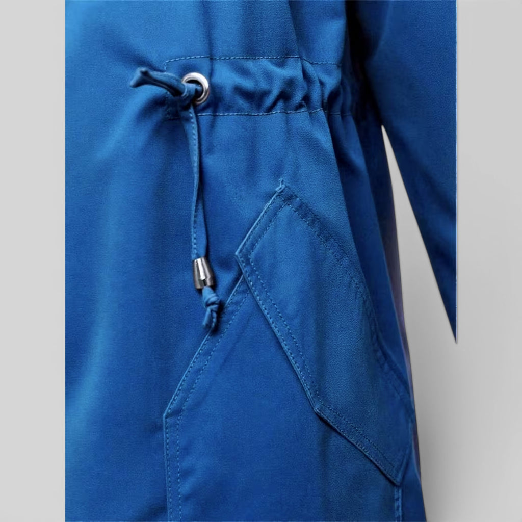 Ellmont London | Women's Waterproof Trench Coat Full Zip Outdoor Rain Jacket