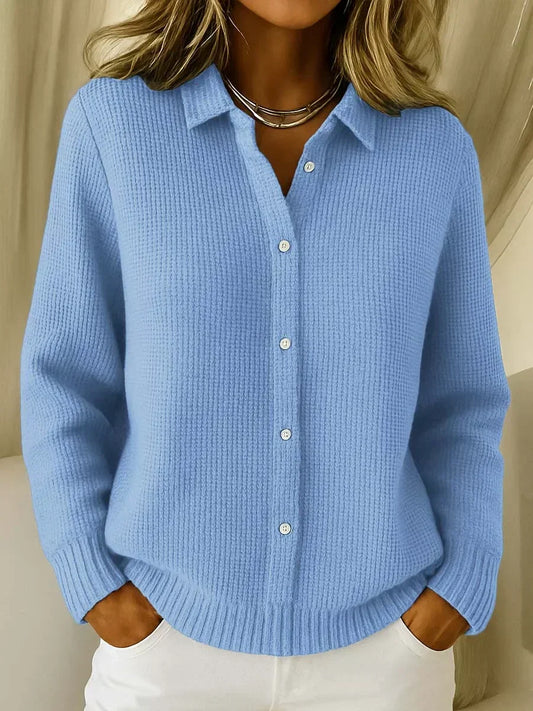 Women's Elegant Knit Cardigan – Soft Cosy Cardigan