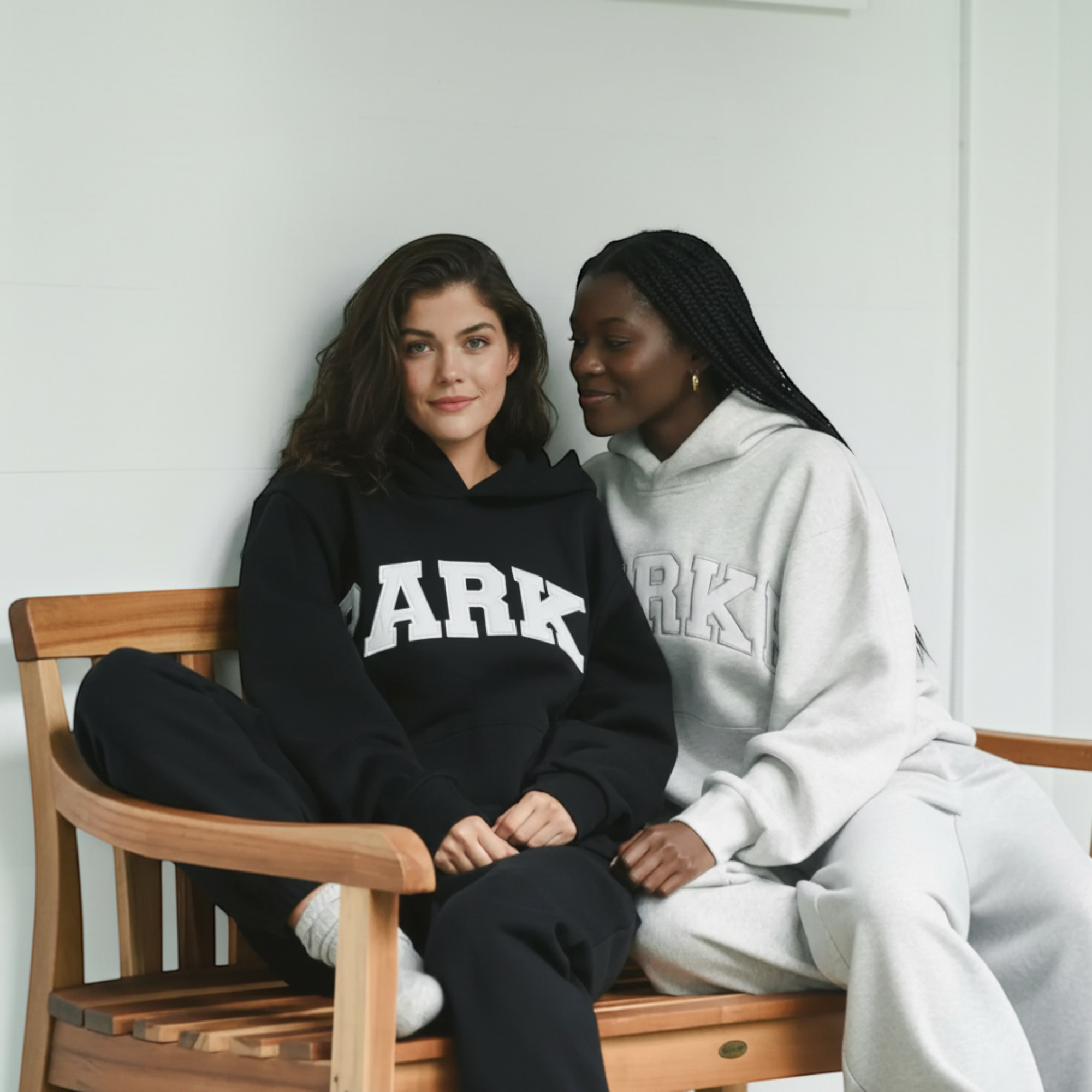 Ellmont London | Women's Varsity Hoodie Soft Fleece Relaxed Fit Everyday Wear