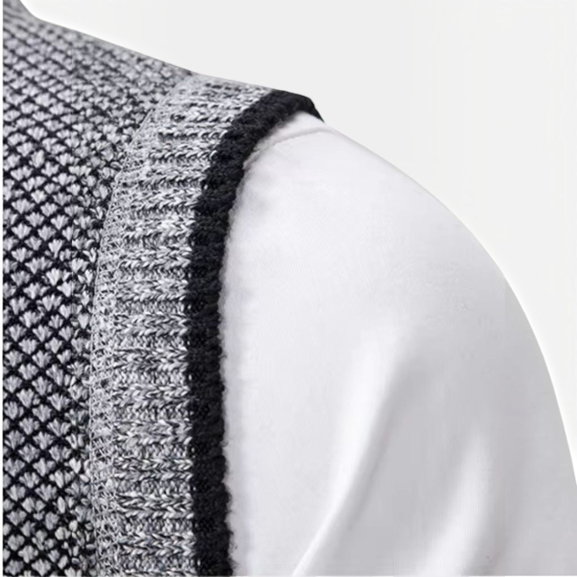 Ellmont London | Sweater Vest Men's Lightweight Full Zip Layering Vest