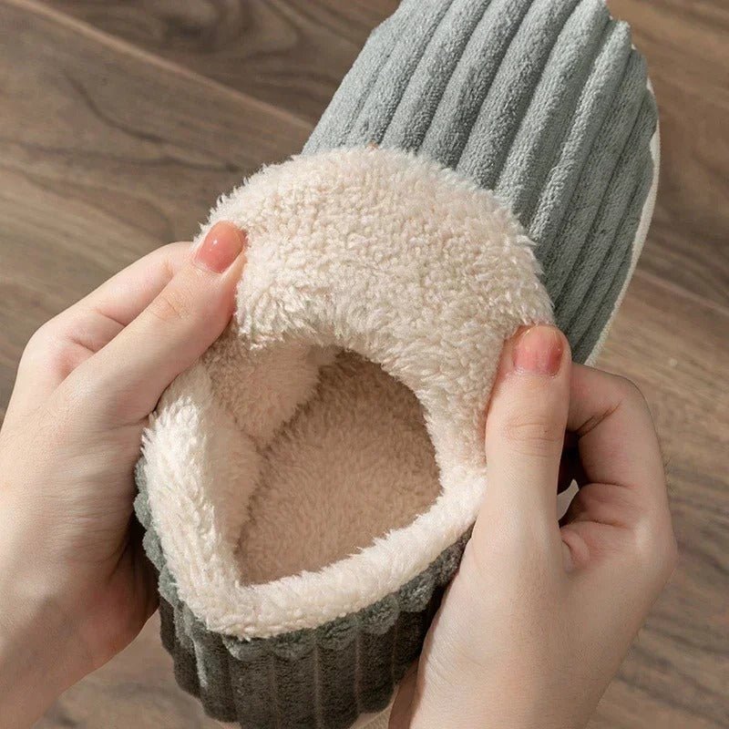 Women's Non-Slip Plush House Slippers