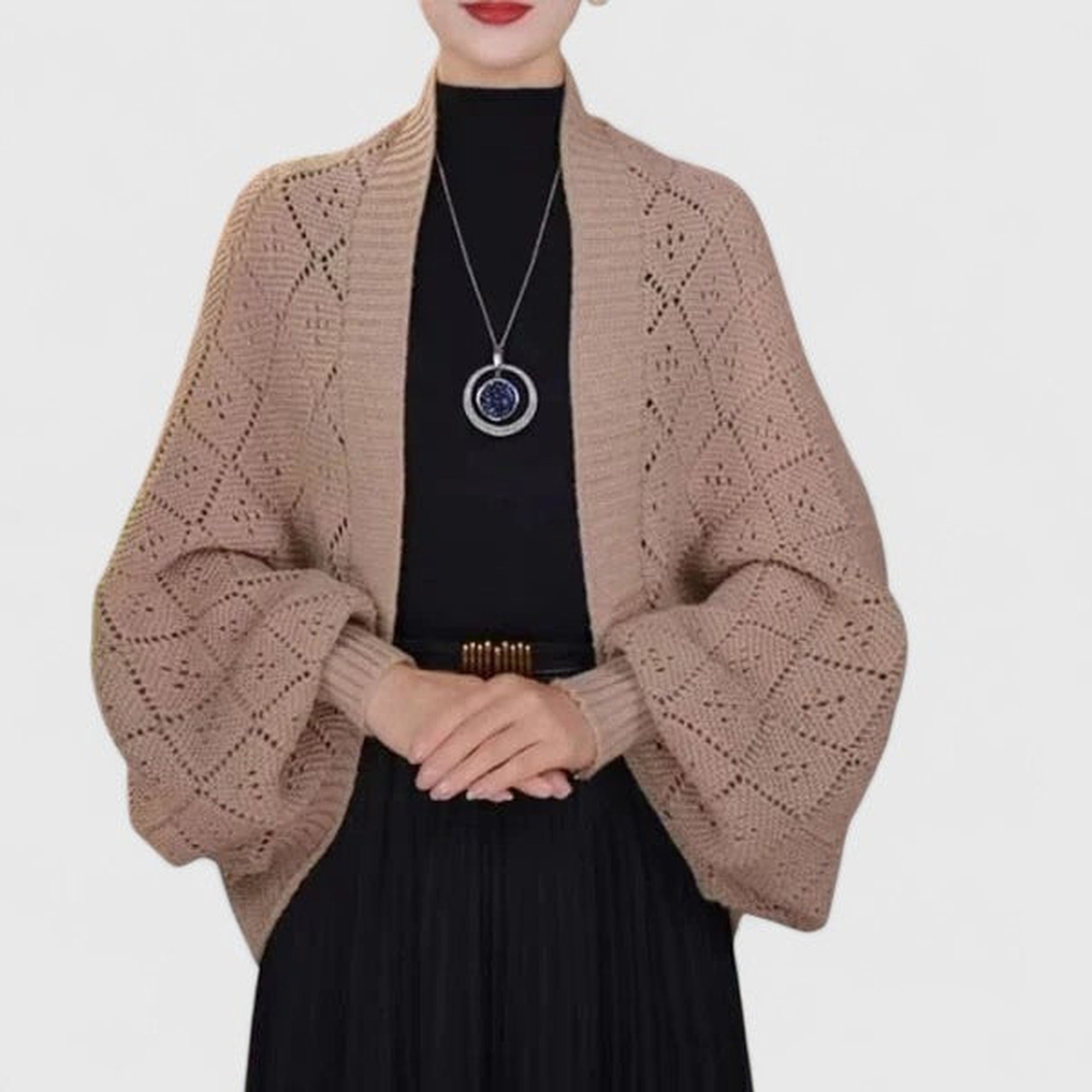 Ophelia | Elegant Cardigan - Khaki