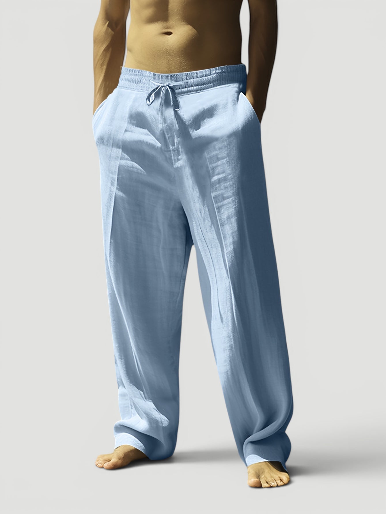 Ellmont London | Men’s Breathable Everyday Linen Trousers