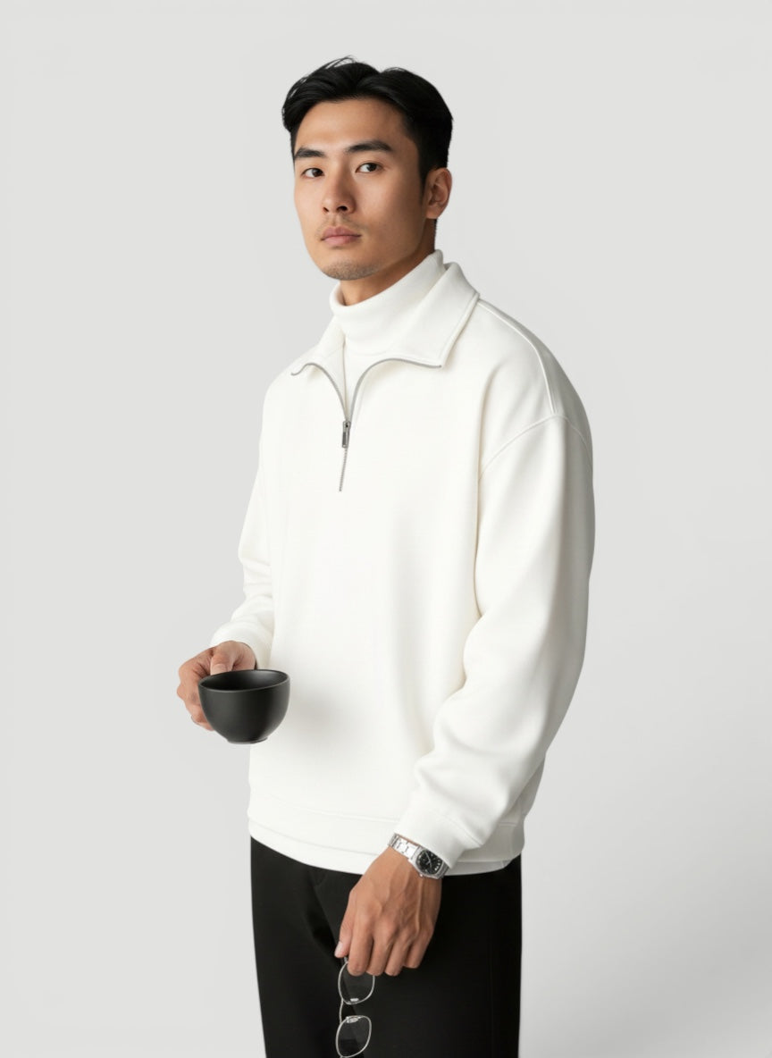 Ellmont London | Men’s Lightweight Quarter Zip Pullover
