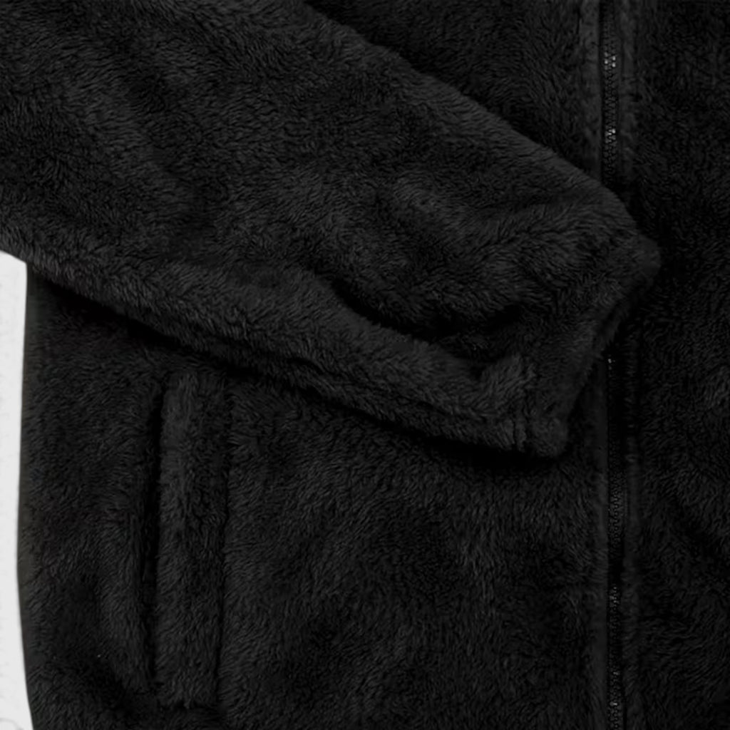 Jasper | Men's Warm Zip Up Teddy Jacket – Hooded Plus Size Outerwear