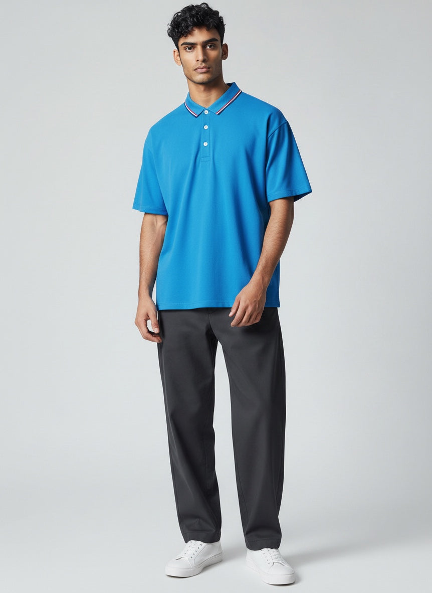 Ellmont London | Men’s Luxury Polo Shirt Lightweight Stretch Fit
