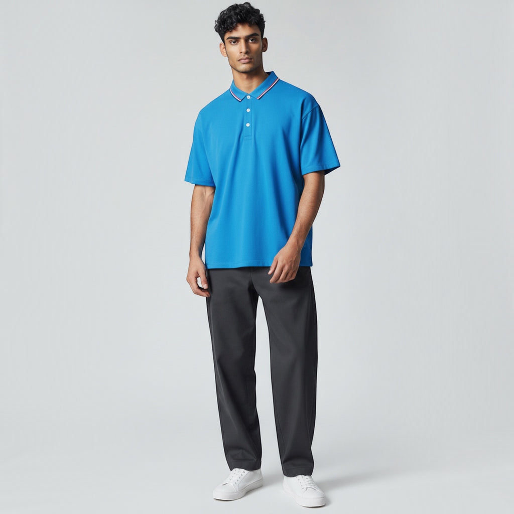 Ellmont London | Men’s Luxury Polo Shirt Lightweight Stretch Fit