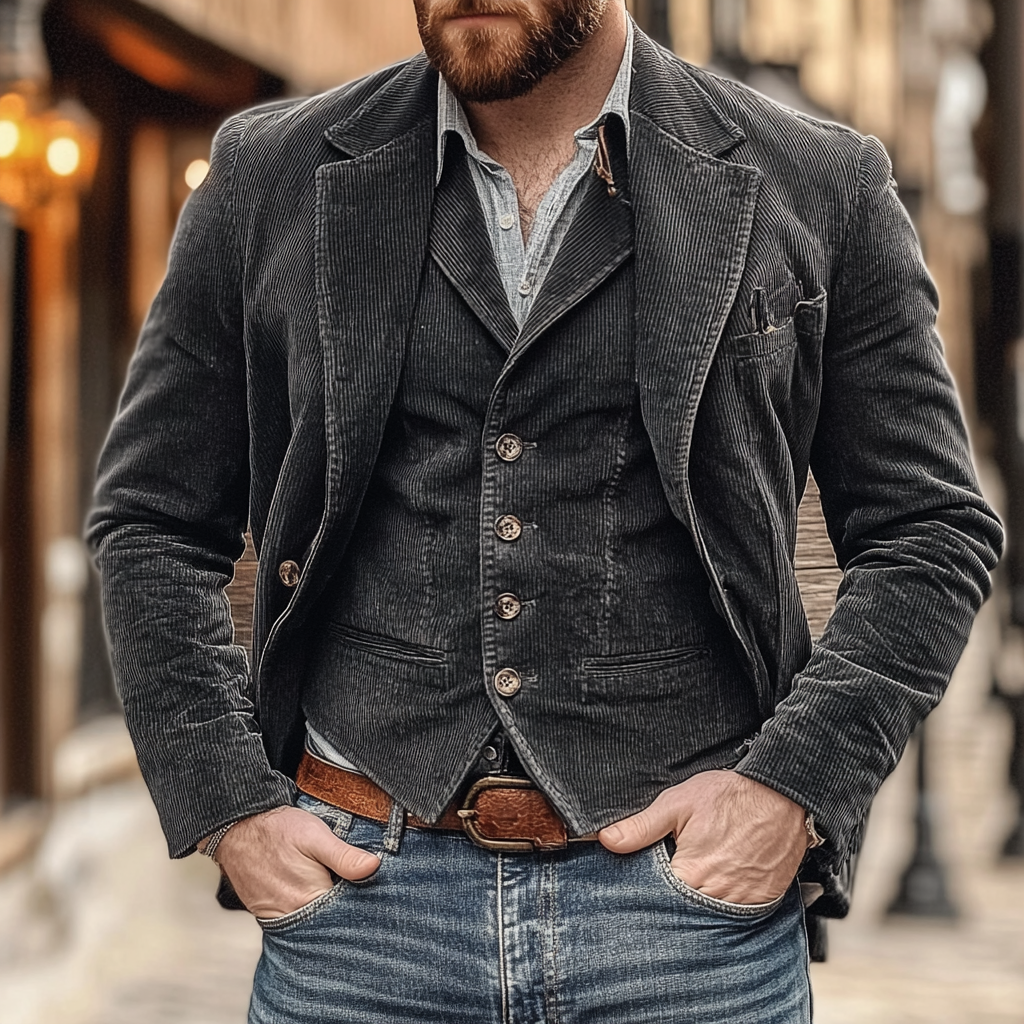 Oliver | Timeless Vintage Blazer And Waistcoat For Men