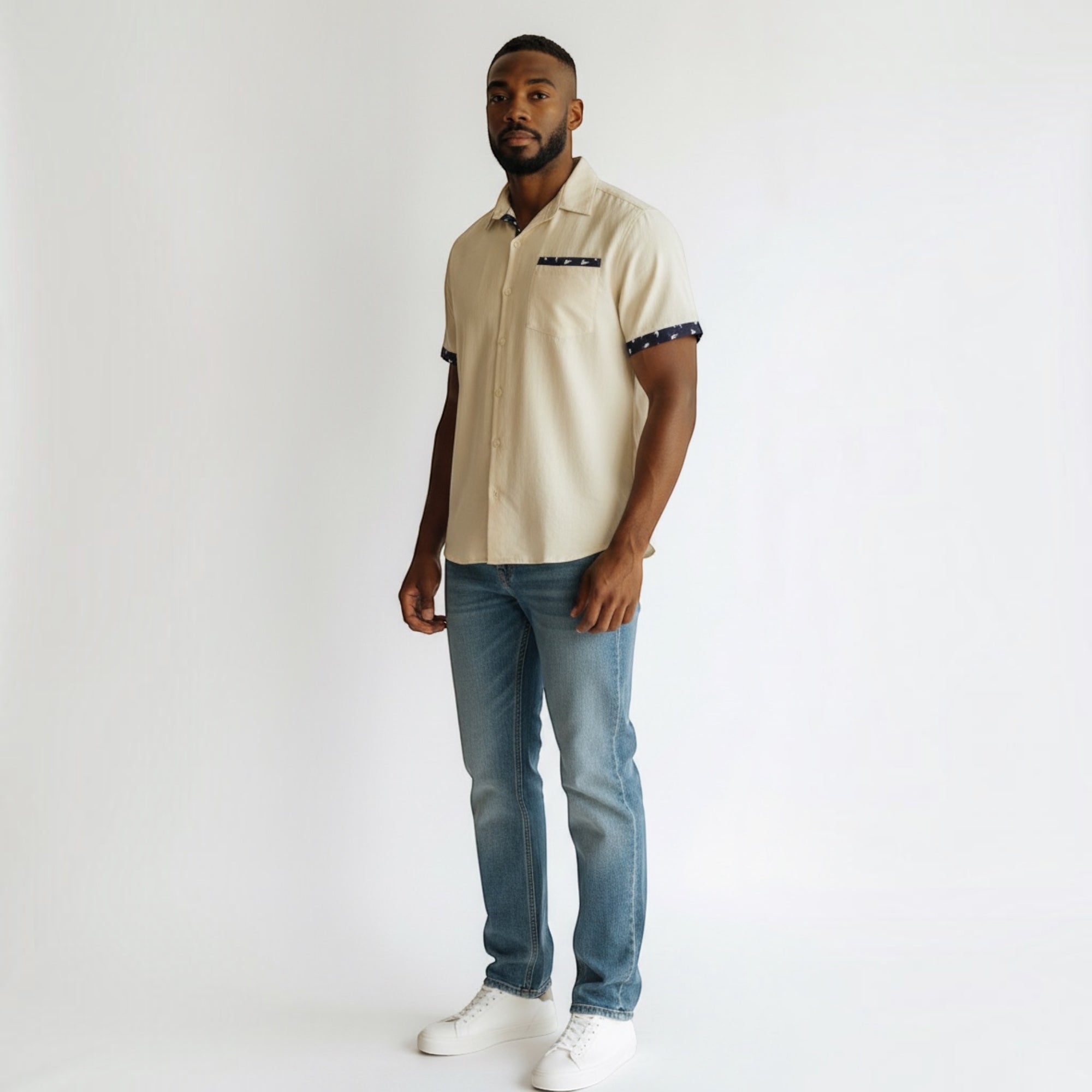 Ellmont London | Men’s Casual Resort Shirt Lightweight Style