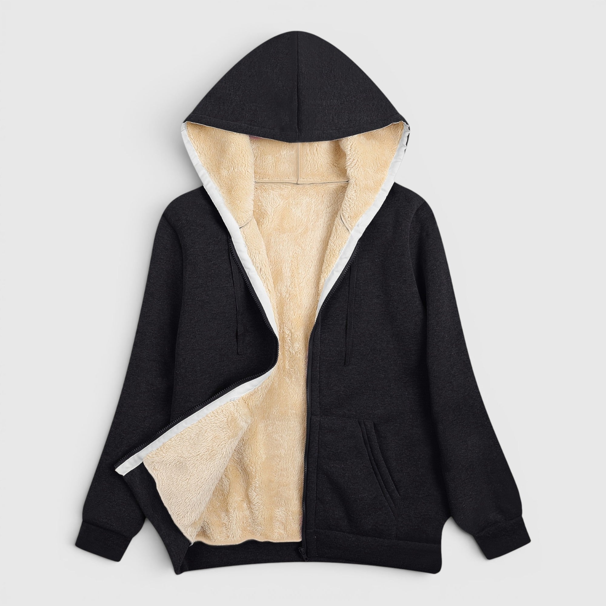 Ellmont London | Women's Hooded Lined Hoodie Everyday Warm Casual Jacket