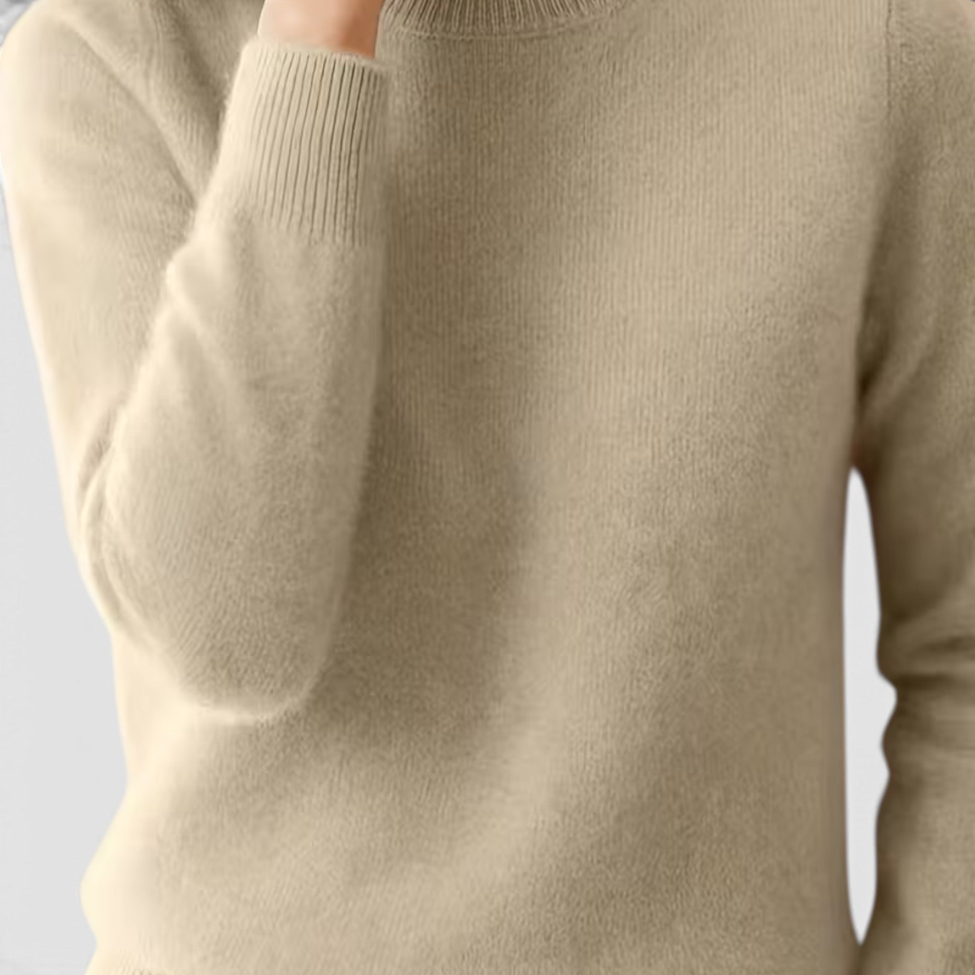 Juno | Women's Crewneck Sweater – Casual Loose Fit Everyday Knit Top