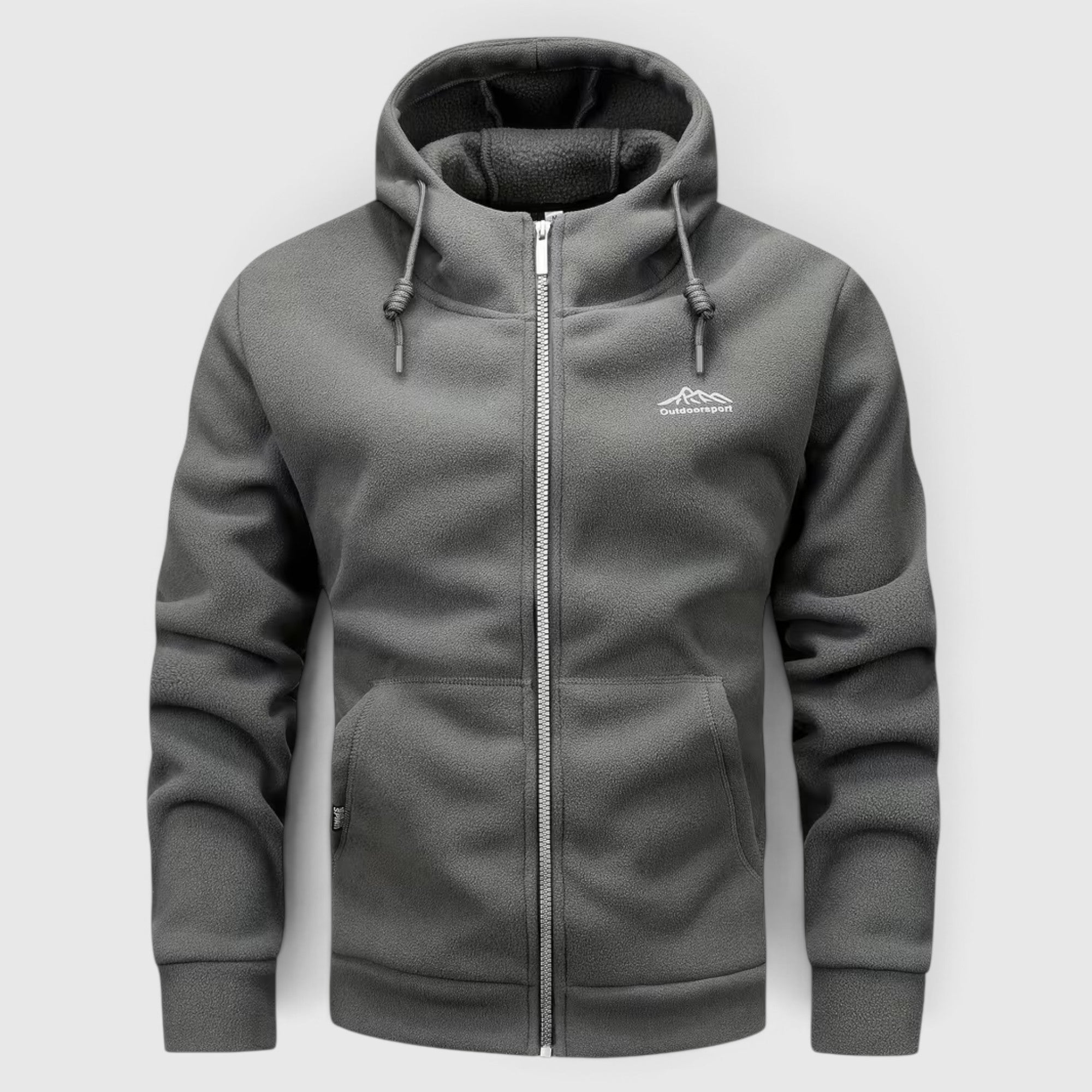 Leo | Men's Fleece Hoodie Jacket – Thick Winter Casual Hoodie