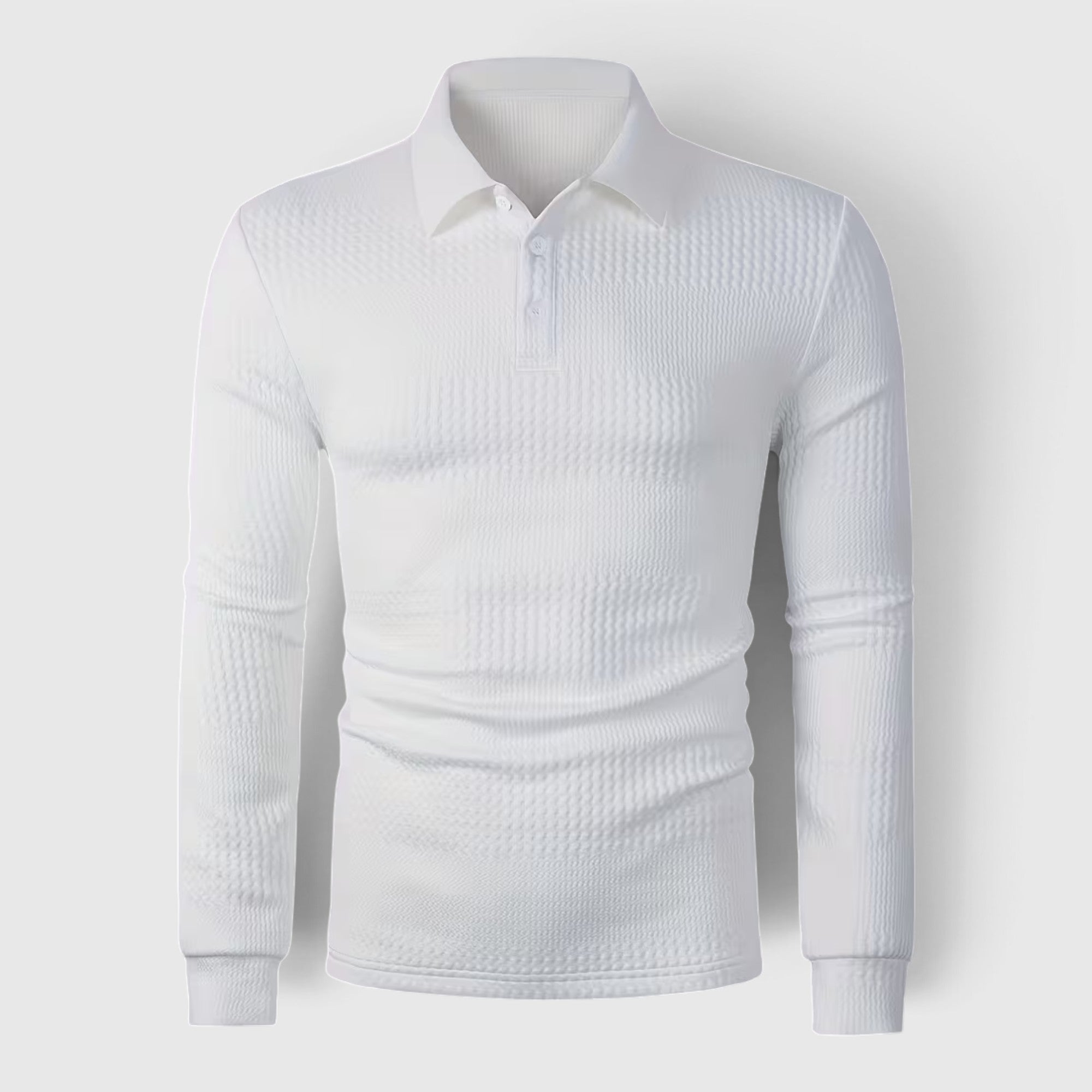 Martin | Men's Jacquard Knit Shirt – Regular Fit Office & Weekend Wear
