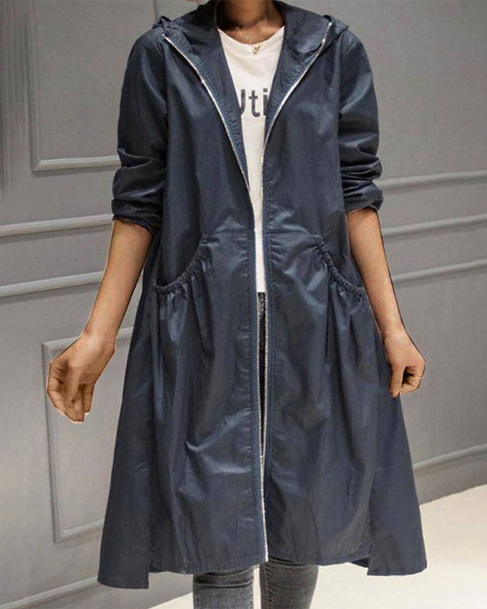 Sofia | Lightweight And Trendy Waterproof Trench Coat