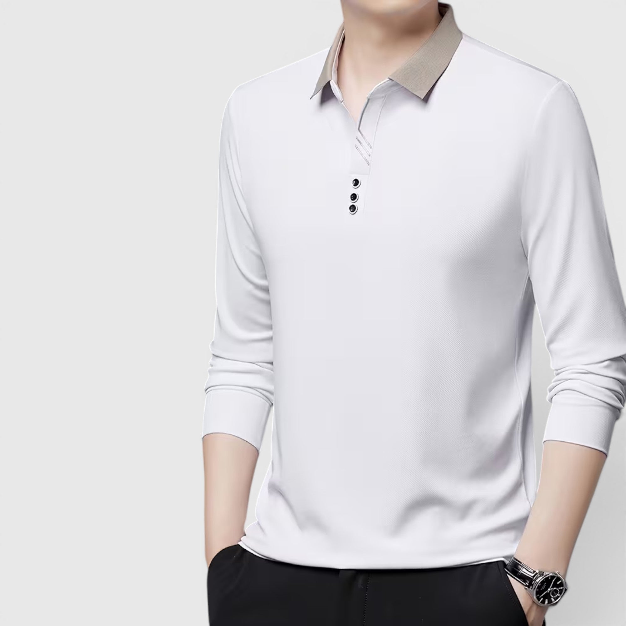 Graham | Men's Button Up Decoration Shirt Regular Fit Lightweight Shirt
