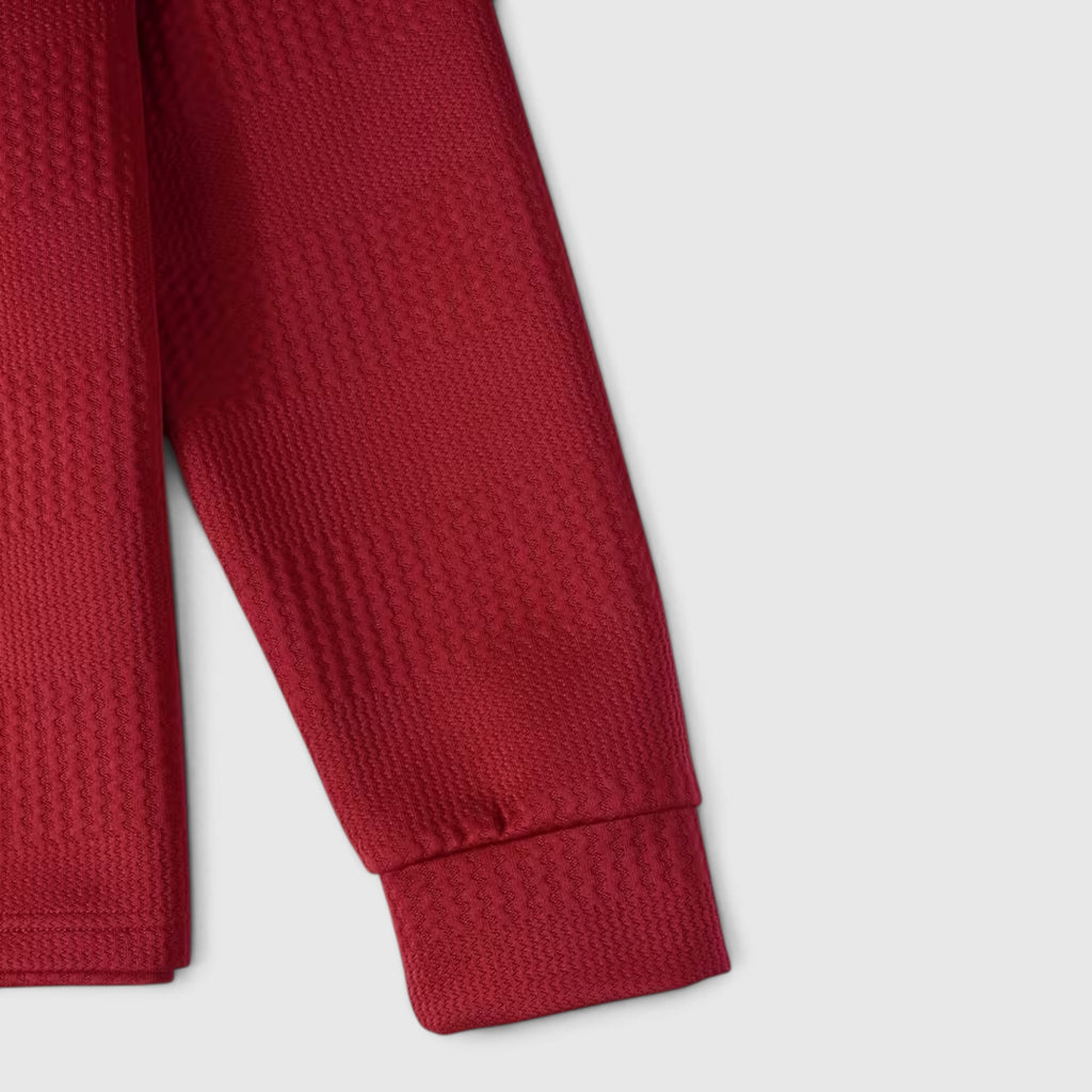 Martin | Men's Jacquard Knit Shirt – Regular Fit Office & Weekend Wear