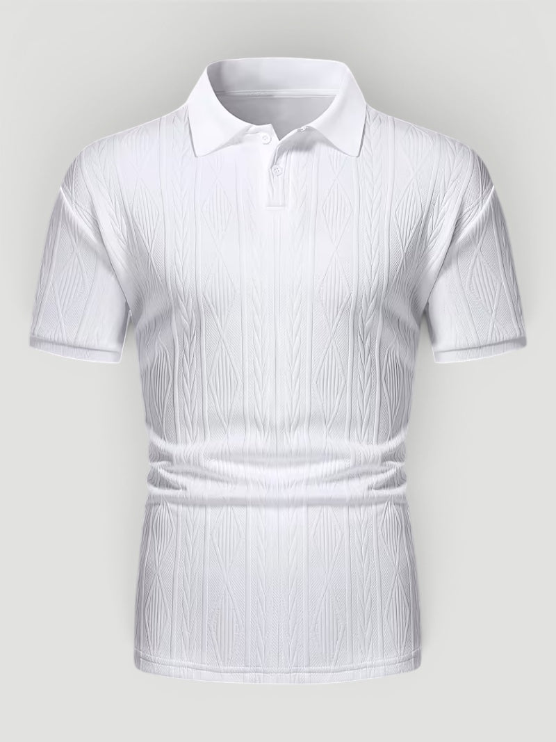 Ellmont London | Men’s Soft Casual Breathable Summer Golf Polo Shirt for Daily Wear