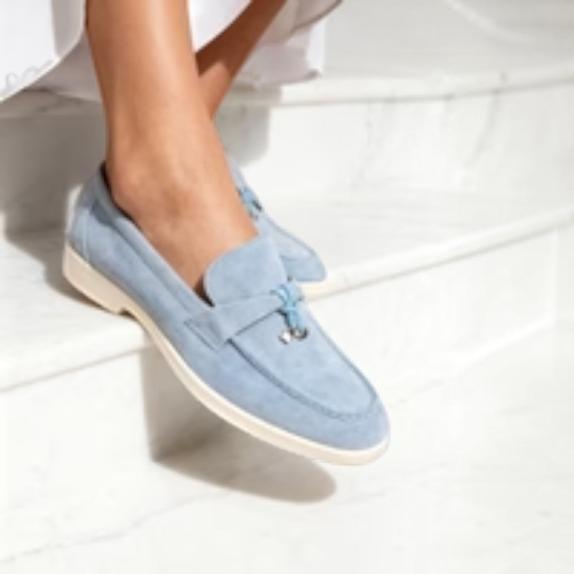 Ellmont London | Women's Comfortable Suede Leather Loafers