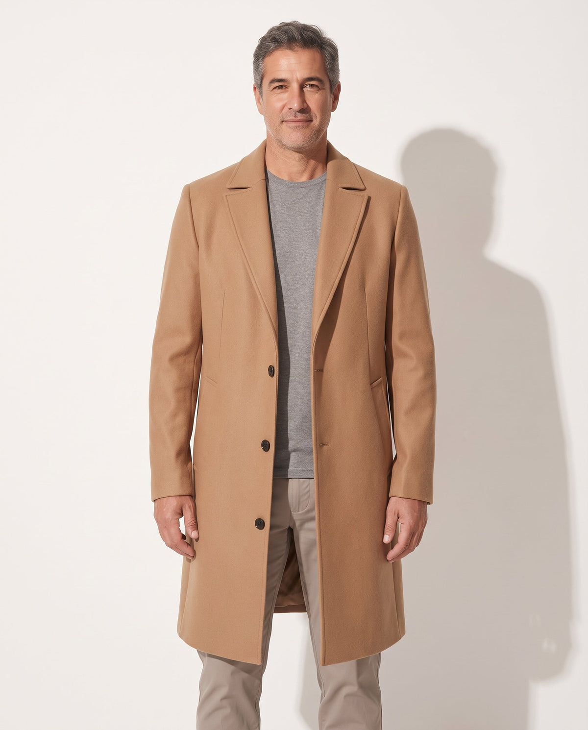 Women's Longline Wool Coat – Formal Long Coat