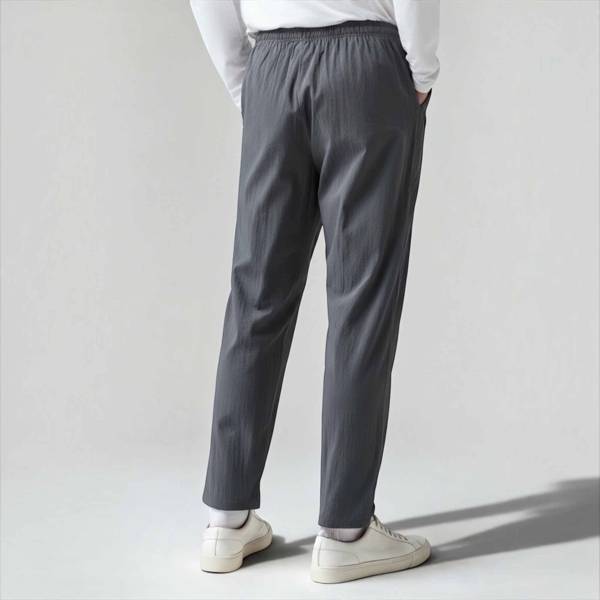 Ellmont London | Men's Linen Trousers Breathable Summer Wear